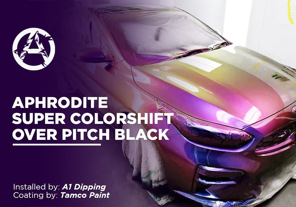 APHRODITE SUPER COLORSHIFT OVER PITCH BLACK | TAMCO PAINT - Alpha Pigments