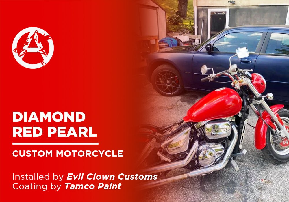 DIAMOND RED PEARL | TAMCO PAINT | CUSTOM MOTORCYCLE - Alpha Pigments