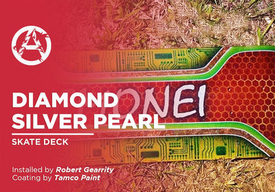 DIAMOND SILVER PEARL | TAMCO PAINT | SKATE DECK
