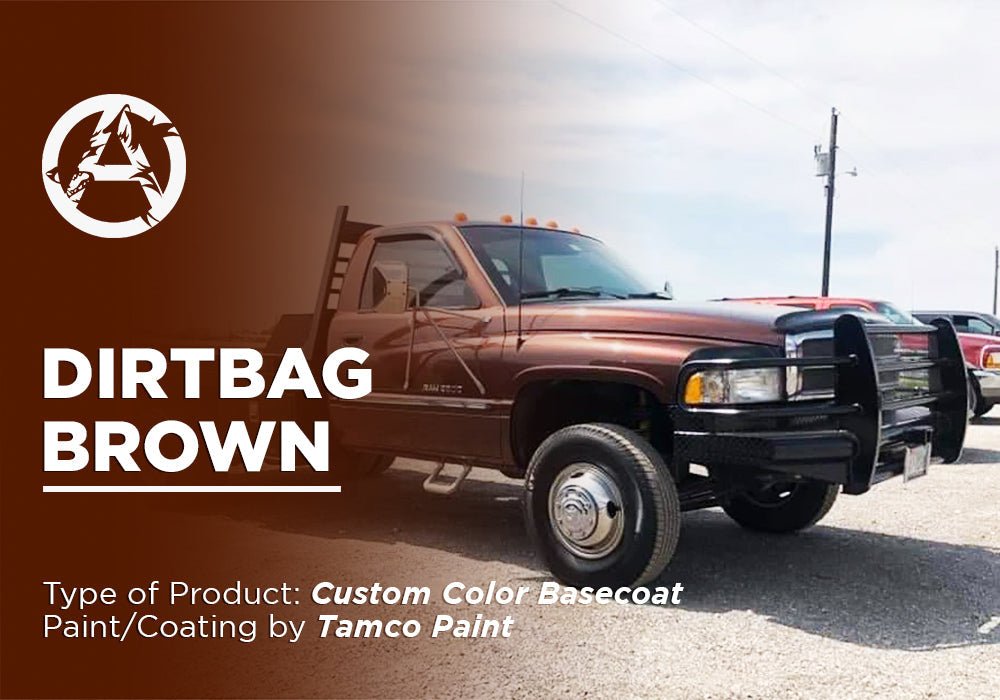 DIRTBAG BROWN PROJECT PHOTOS - Alpha Pigments