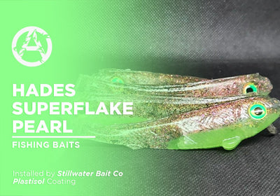 HADES SUPERFLAKE PEARL | PLASTISOL | FISHING BAITS