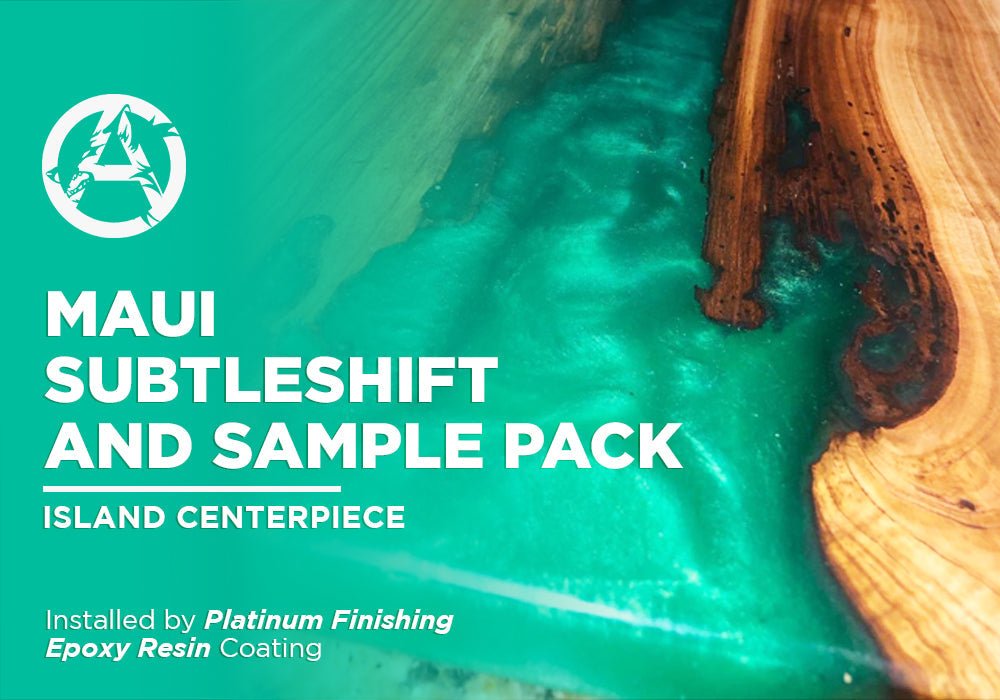 MAUI SUBTLESHIFT AND SAMPLE PACK | EPOXY RESIN | PFO ORGANIC | ISLAND CENTERPIECE - Alpha Pigments