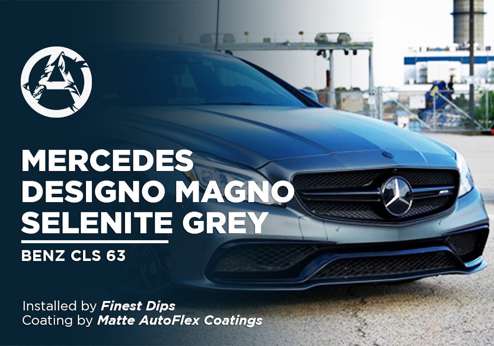 MERCEDES DESIGNO MAGNO SELENITE GREY | AUTOFLEX COATINGS | BENZ CLS 63 - Alpha Pigments