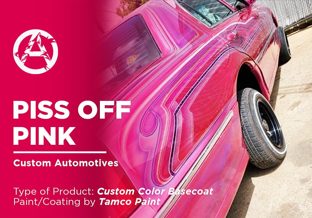 Piss Off Pink Pearl Project Photos | Tamco Paint | Alpha Pigments