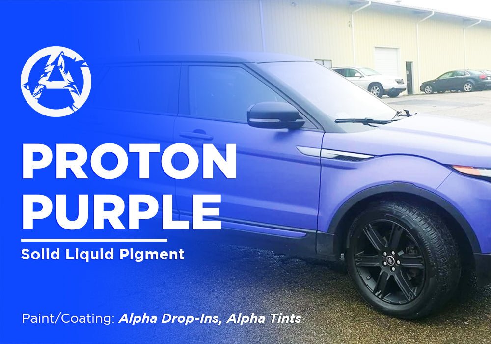 PROTON PURPLE PROJECT PHOTOS - Alpha Pigments