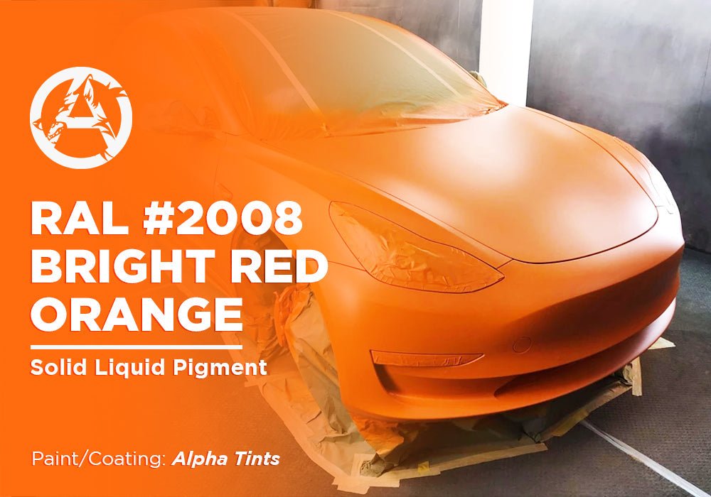 RAL #2008 BRIGHT RED ORANGE PHOTO GALLERY - Alpha Pigments