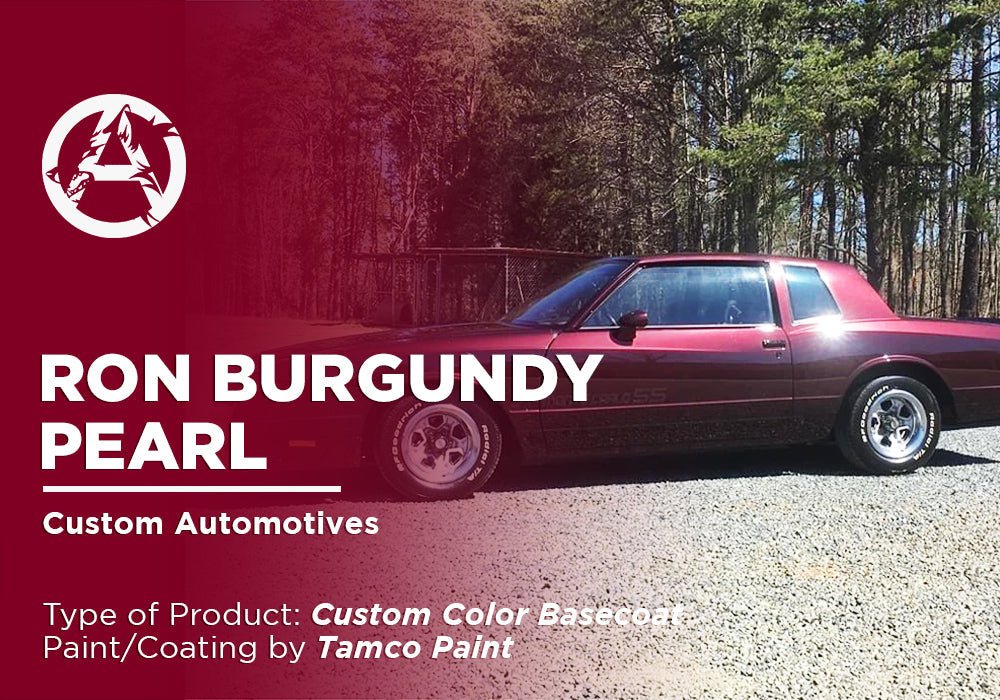 RON BURGUNDY PEARL PROJECT PHOTOS - Alpha Pigments