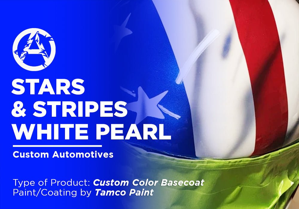 STARS & STRIPES WHITE PEARL PROJECT PHOTOS - Alpha Pigments