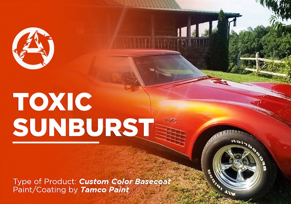 TOXIC SUNBURST PROJECT PHOTOS - Alpha Pigments