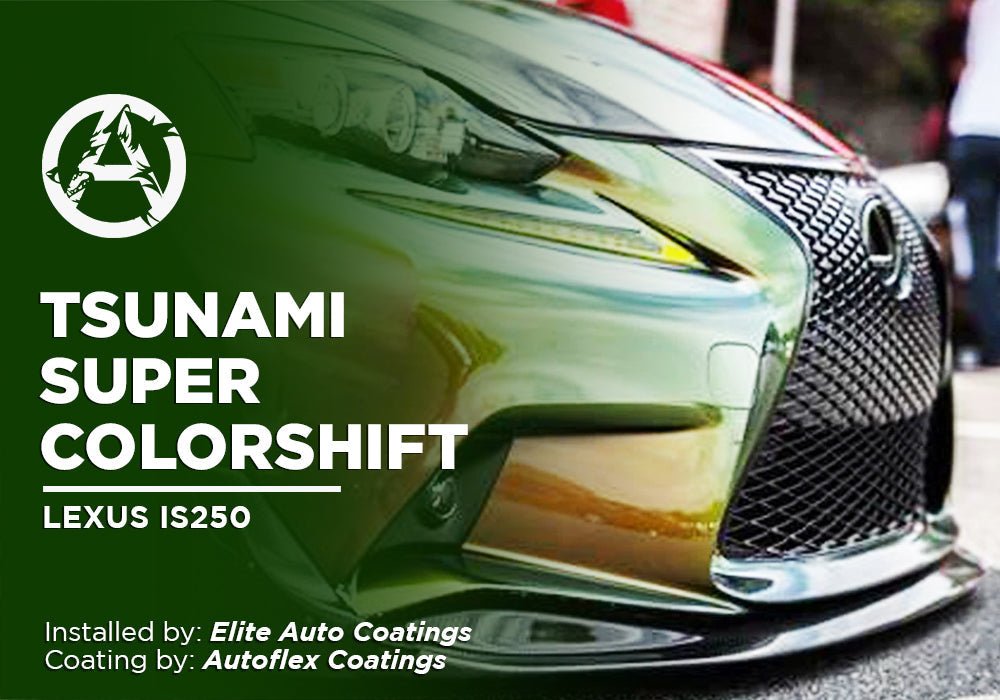 TSUNAMI SUPER COLORSHIFT | AUTOFLEX COATINGS | LEXUS IS250 - Alpha Pigments