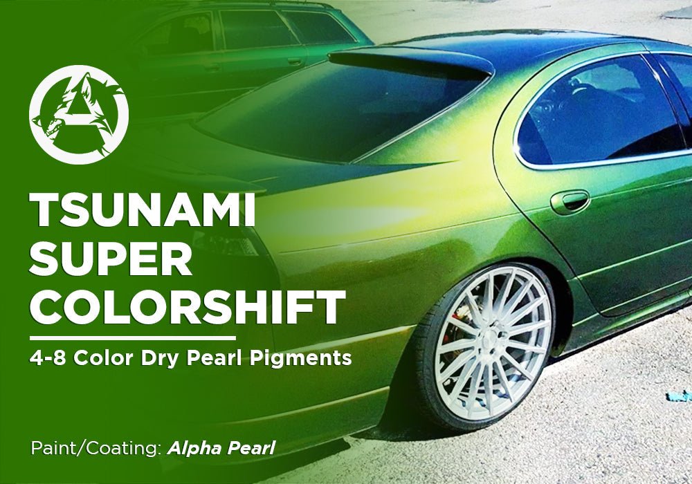 TSUNAMI SUPER COLORSHIFT PROJECT PHOTOS - Alpha Pigments