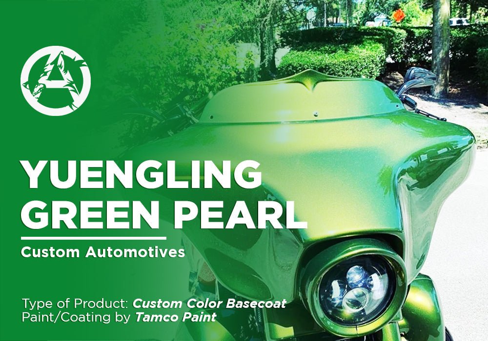 YUENGLING GREEN PEARL PROJECT PHOTOS - Alpha Pigments