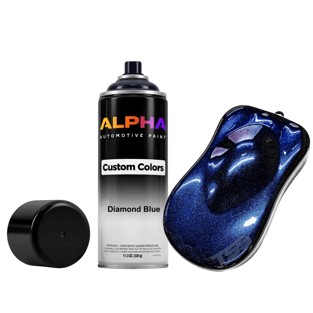 Diamond Blue Spray Can Midcoat - Alpha Pigments