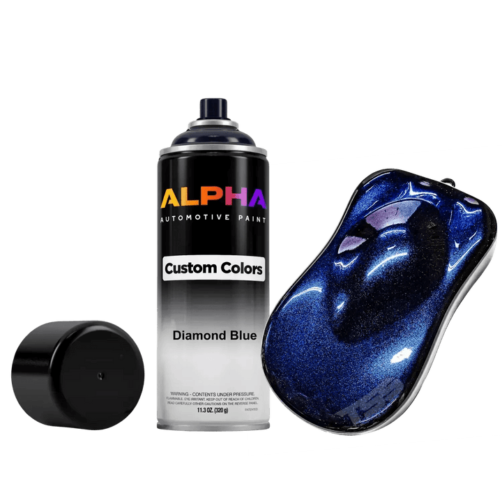 Diamond Blue Spray Can Midcoat - Alpha Pigments
