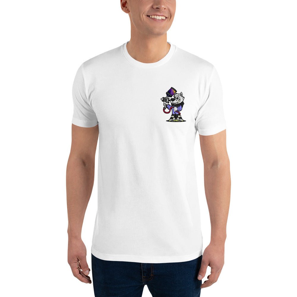 Alpha Pigments | Wolf Painting | Short Sleeve T-shirt - Alpha Pigments