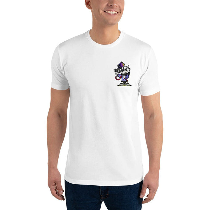 Alpha Pigments | Wolf Painting | Short Sleeve T-shirt - Alpha Pigments