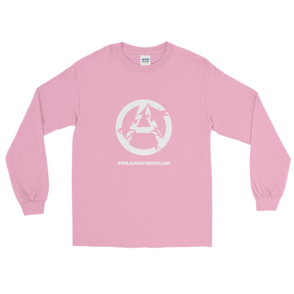 AP Logo | Men’s Long Sleeve Shirt - Alpha Pigments