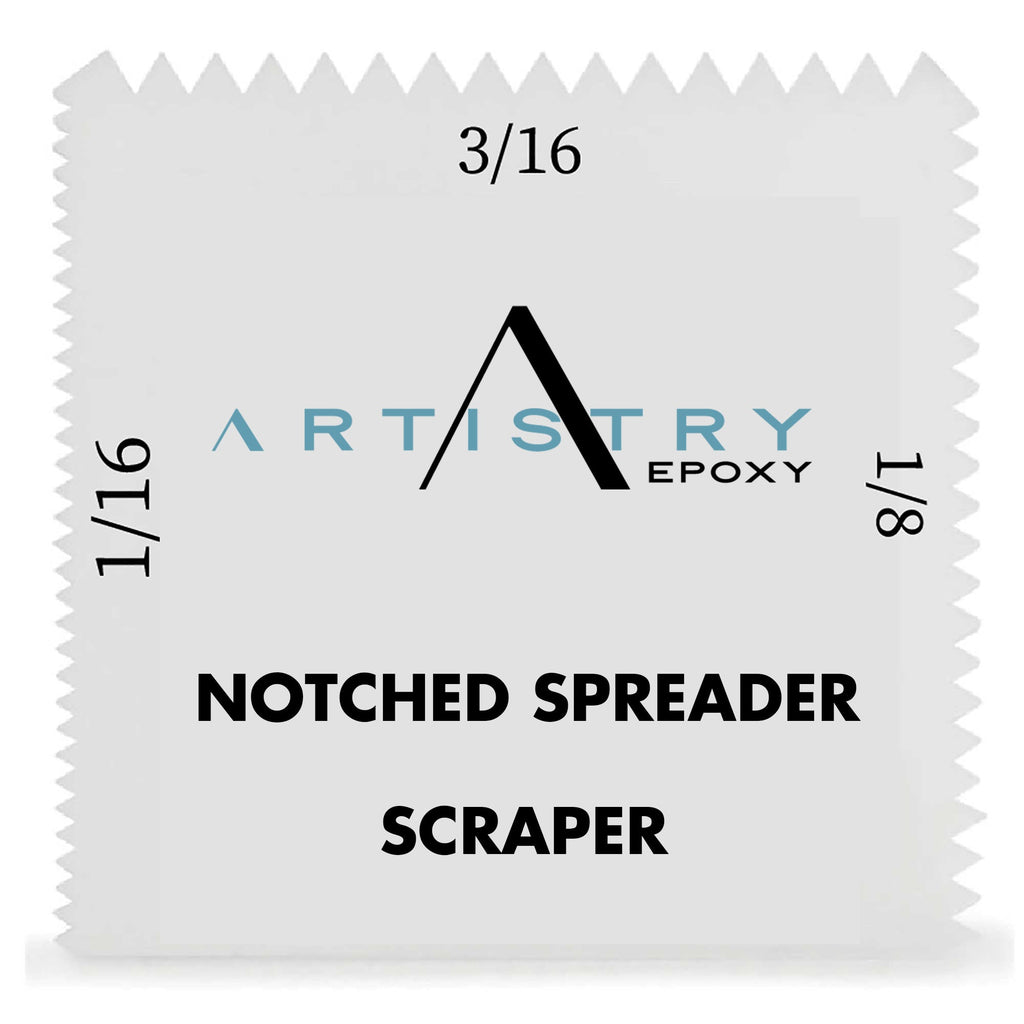 Notched Spreader - Alpha Pigments