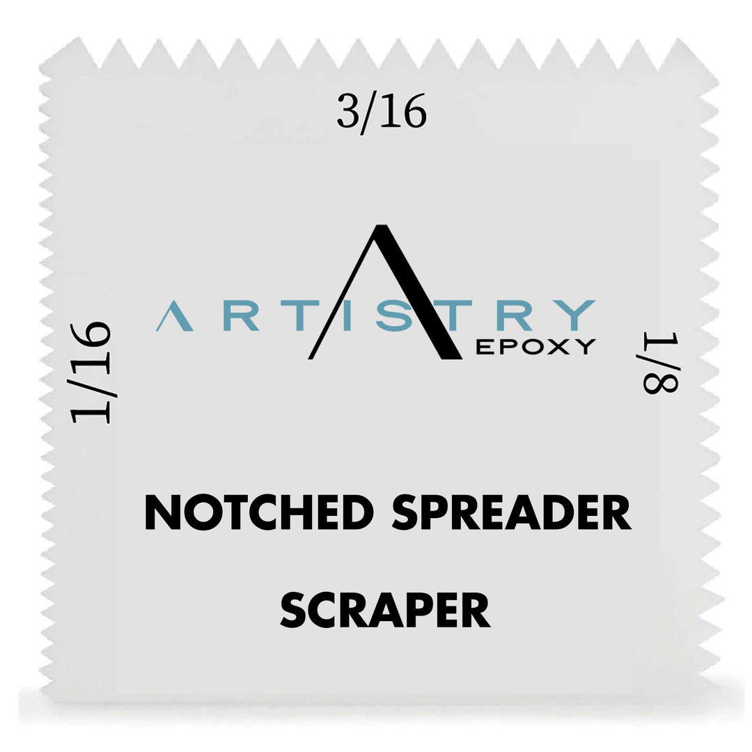 Notched Spreader - Alpha Pigments