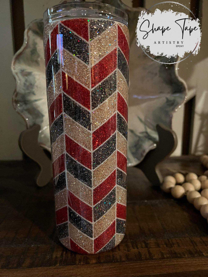 Shape Tape Tumbler Burst Sheets - Alpha Pigments