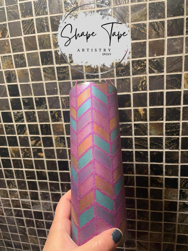 Shape Tape Tumbler Burst Sheets - Alpha Pigments