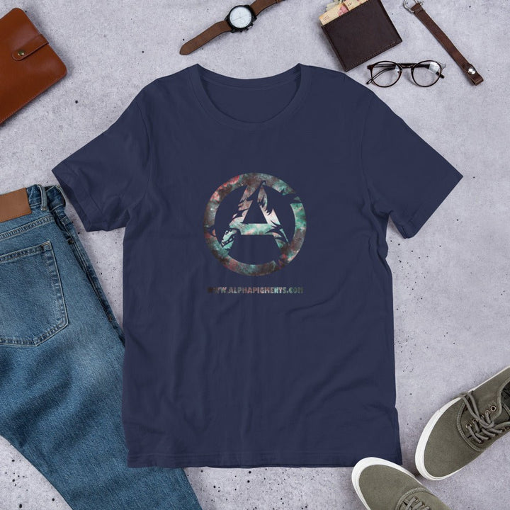 Short-Sleeve Unisex Galaxy T-Shirt - Alpha Pigments