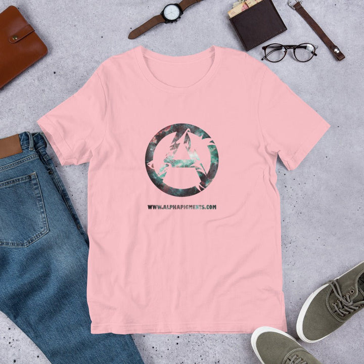 Short-Sleeve Unisex Galaxy T-Shirt - Alpha Pigments