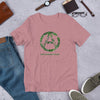 Short-Sleeve Unisex Green Camo T-Shirt - Alpha Pigments