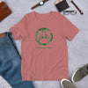 Short-Sleeve Unisex Green Camo T-Shirt - Alpha Pigments