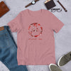 Short-Sleeve Unisex Red Camo T-Shirt - Alpha Pigments