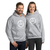 Unisex Black Wolf Logo Hoodie - Alpha Pigments