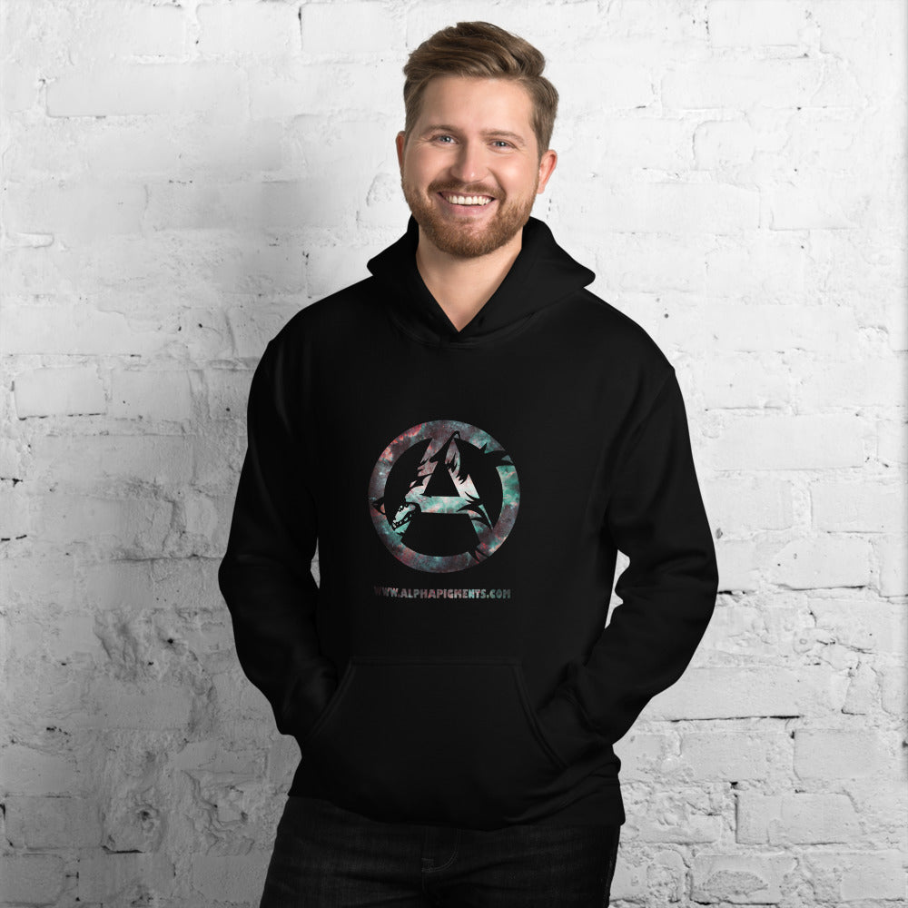 Unisex Galaxy Hoodie - Alpha Pigments