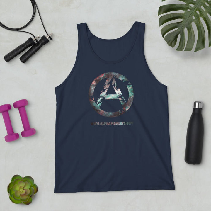 Unisex Galaxy Tank Top - Alpha Pigments