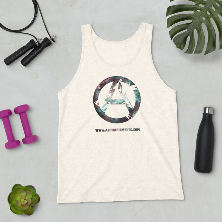 Unisex Galaxy Tank Top - Alpha Pigments