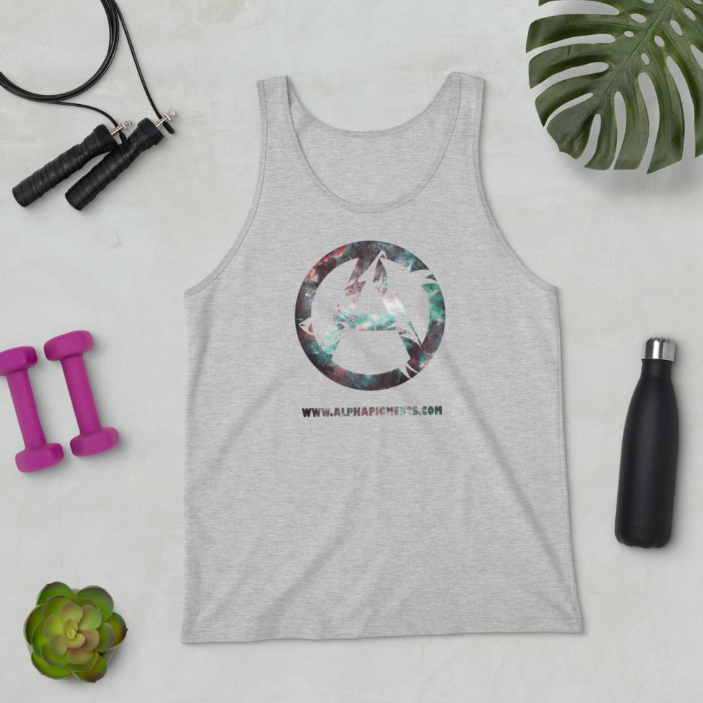 Unisex Galaxy Tank Top - Alpha Pigments