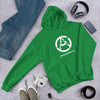 Unisex White Wolf Logo Hoodie - Alpha Pigments - Tamco Paint - DIY Epoxy - Autoflex Coatings