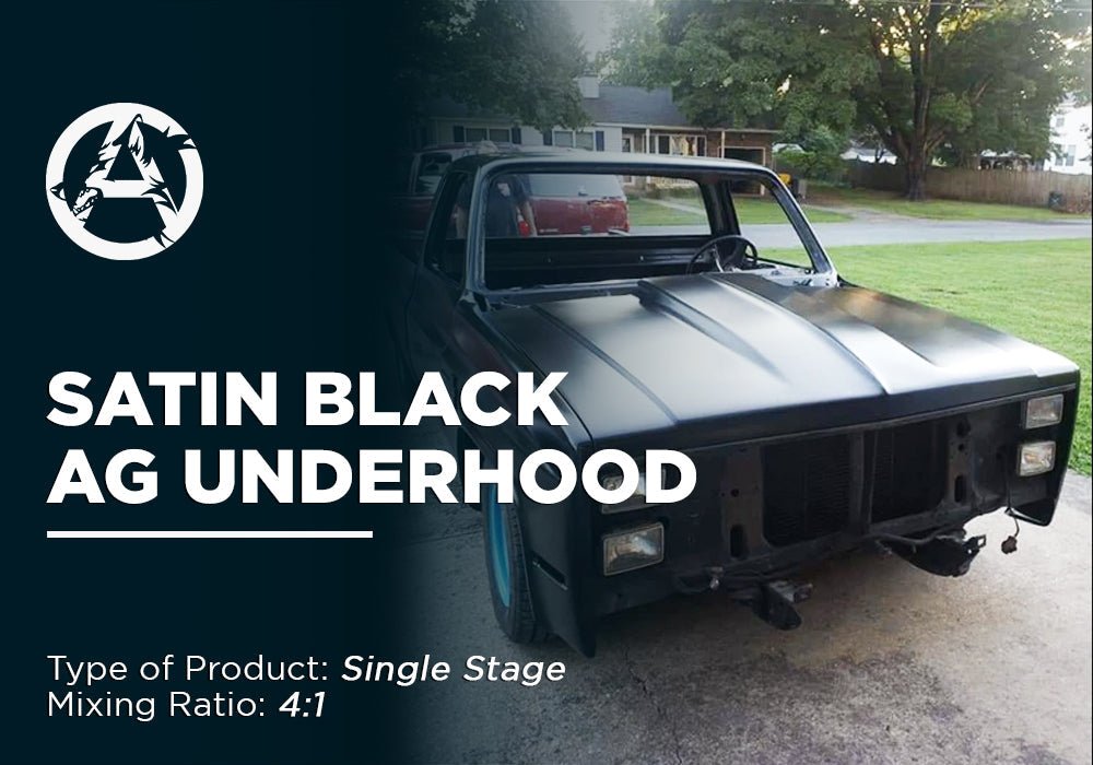 AG UNDERHOOD SATIN BLACK PROJECT PHOTOS - Alpha Pigments