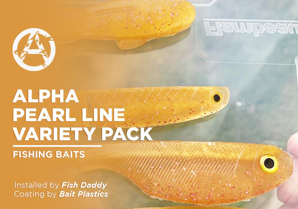 ALPHA PEARL LINE VARIETY PACK | BAIT PLASTICS | FISHING BAITS - Alpha Pigments