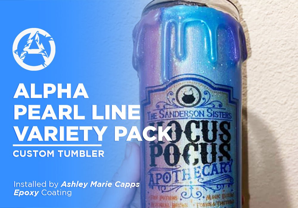 ALPHA PEARL LINE VARIETY PACK | EPOXY | CUSTOM TUMBLER - Alpha Pigments