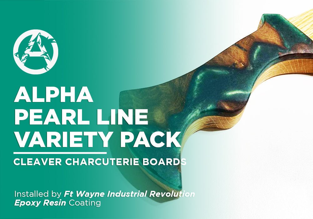 ALPHA PEARL LINE VARIETY PACK | EPOXY RESIN | CLEAVER CHARCUTERIE BOARDS - Alpha Pigments