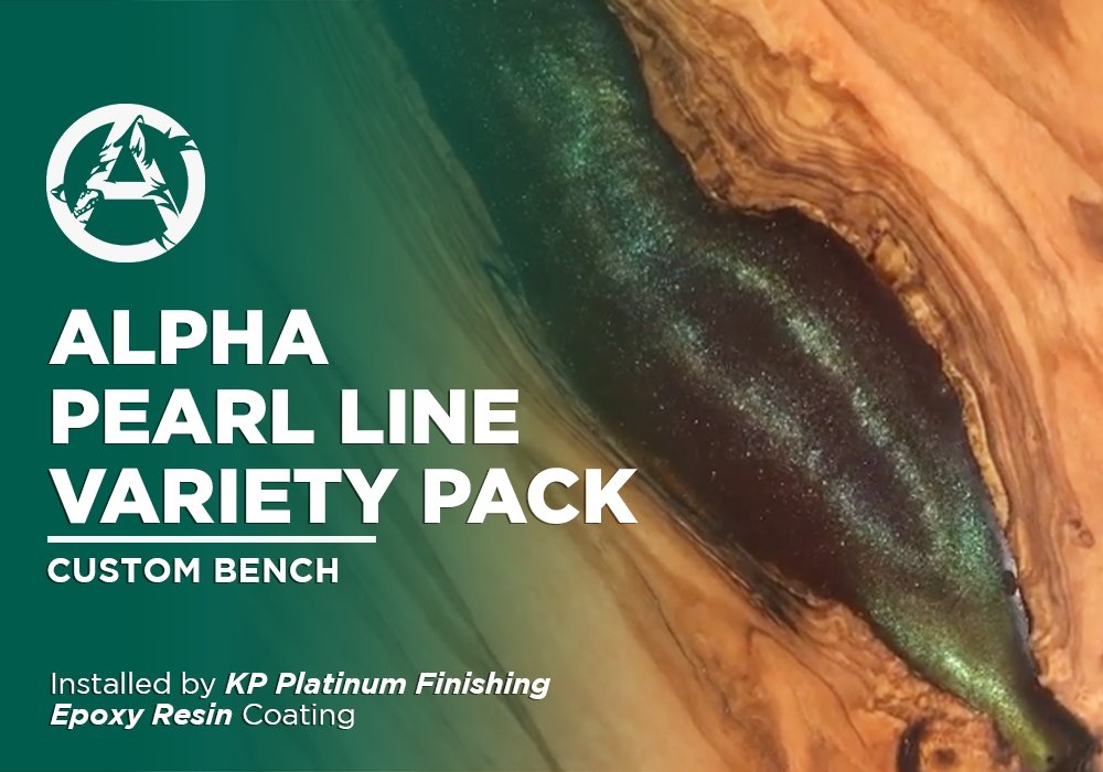 ALPHA PEARL LINE VARIETY PACK | EPOXY RESIN | CUSTOM BENCH - Alpha Pigments