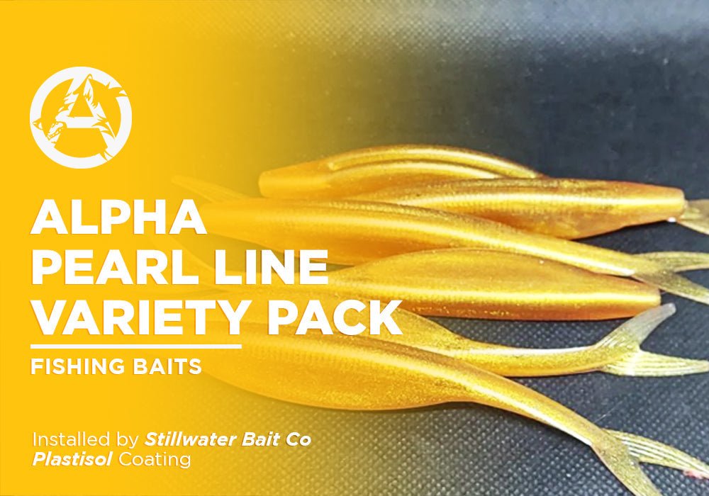 ALPHA PEARL LINE VARIETY PACK  | PLASTISOL | FISHING BAITS - Alpha Pigments