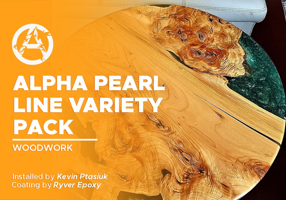 ALPHA PEARL LINE VARIETY PACK | RYVER EPOXY | WOODWORK - Alpha Pigments