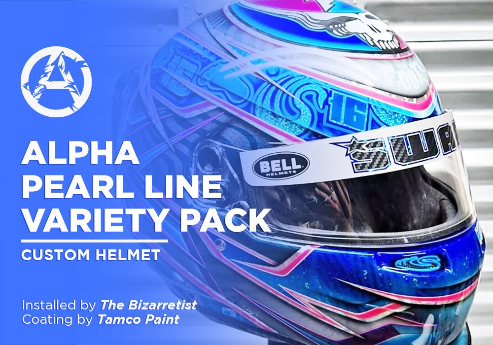 ALPHA PEARL LINE VARIETY PACK | TAMCO PAINT | CUSTOM HELMET - Alpha Pigments