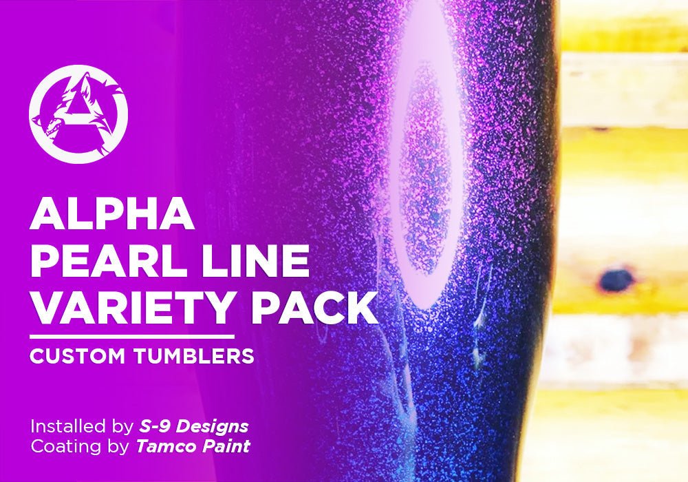 ALPHA PEARL LINE VARIETY PACK | TAMCO PAINT | CUSTOM TUMBLERS - Alpha Pigments