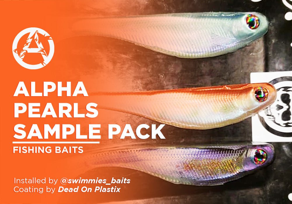 ALPHA PEARLS SAMPLE PACK | DEAD ON PLASTIX | FISHING BAITS - Alpha Pigments