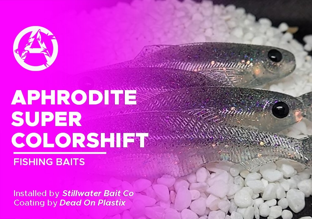 APHRODITE SUPER COLORSHIFT | DEAD ON PLASTIX | FISHING BAITS - Alpha Pigments