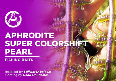 APHRODITE SUPER COLORSHIFT PEARL | DEAD ON PLASTIX | FISHING BAITS
