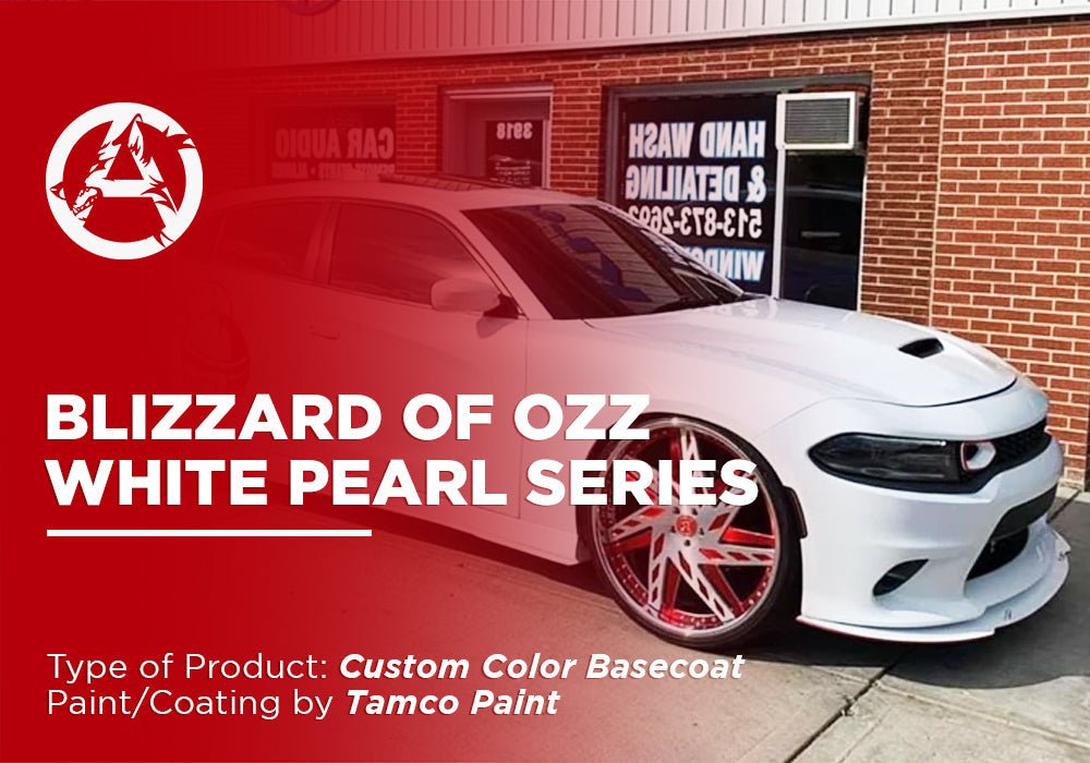 BLIZZARD OF OZZ WHITE PEARL SERIES PROJECT PHOTOS - Alpha Pigments