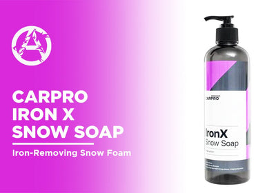 CARPRO IRON X SNOW SOAP PROJECT PHOTOS